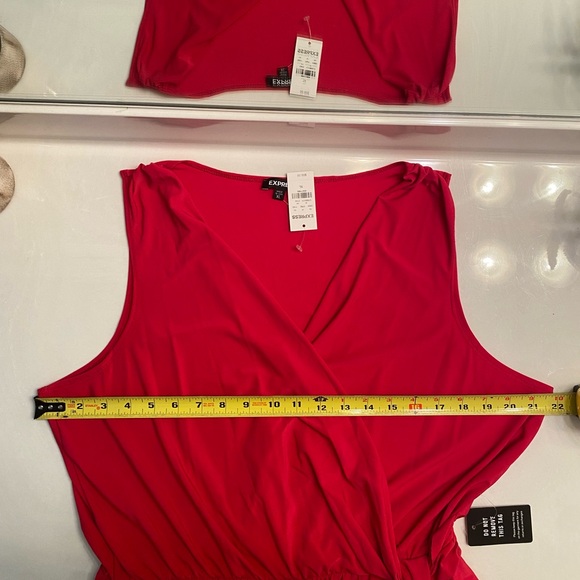 Express pink short romper size xl - Picture 11 of 13